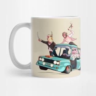 Animal road rage Mug